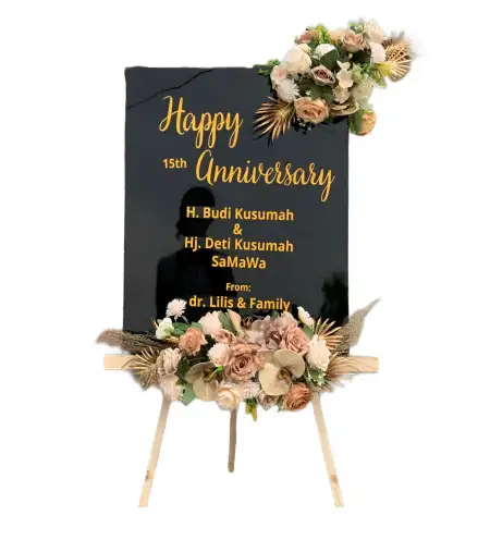 Papan Bunga Akrilik Jakarta Utara