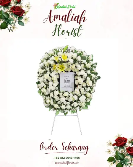 Krans Bunga Duka Jakarta Utara